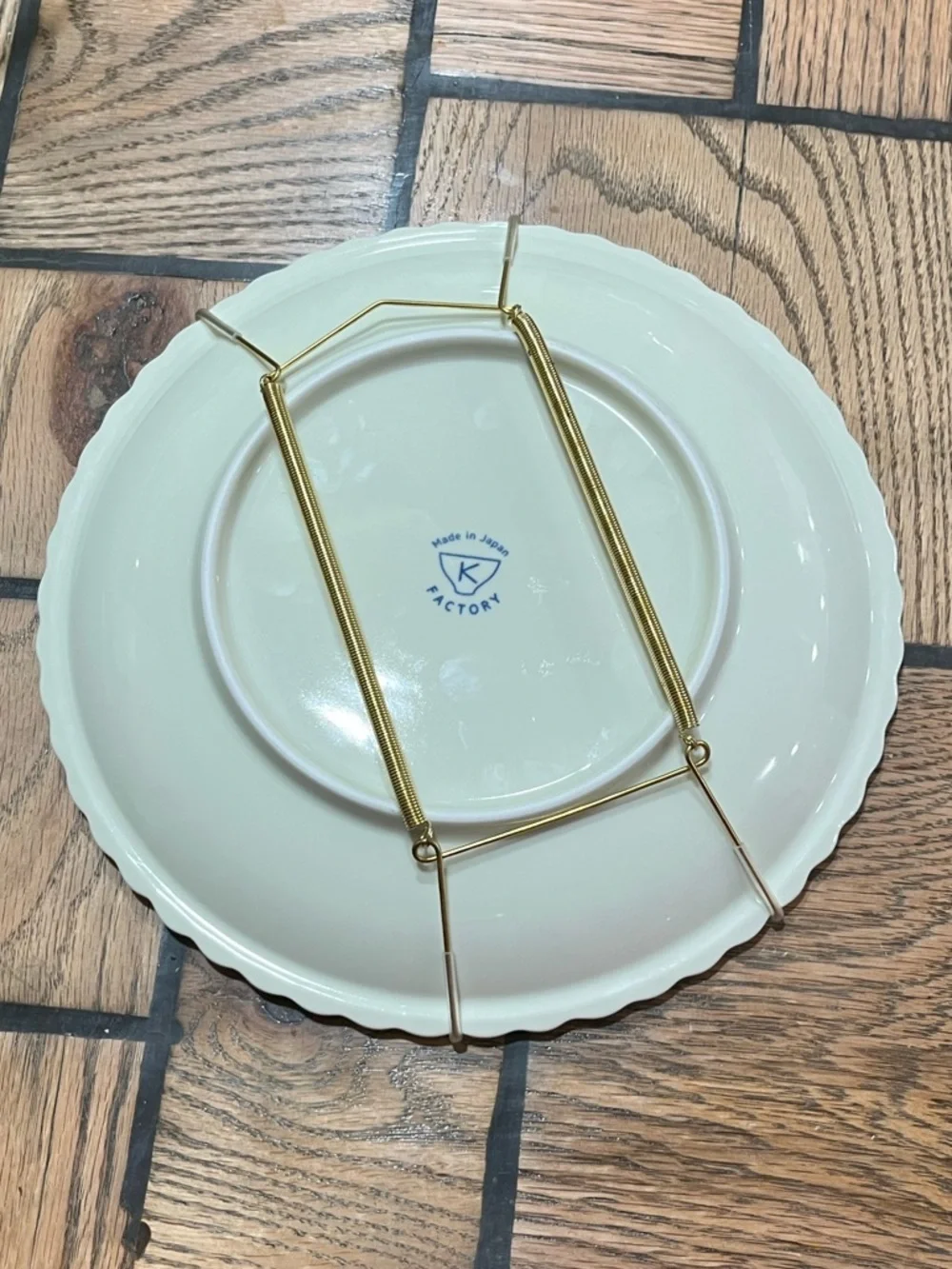 Cat life Japanese Mini Yaki ware ceramic plate